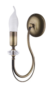 Applique industriale MELODY oro anticato 1xE14 Jupiter