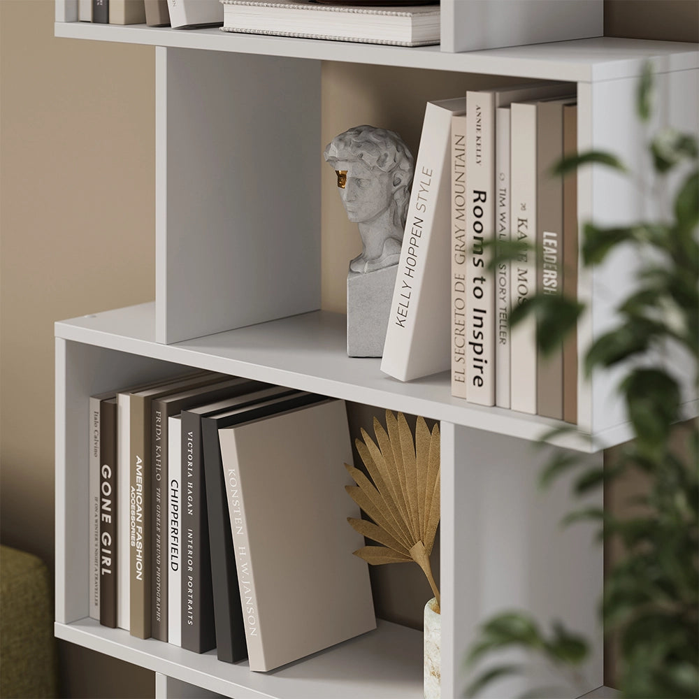 Vicco Divisorio per ambienti Bianco 70 x 164.1 cm 5 scomparti