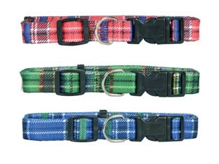 COLLARE PER CANI IN NYLON- - cm.40/55x2 - 5 pezzi IL CAMPO