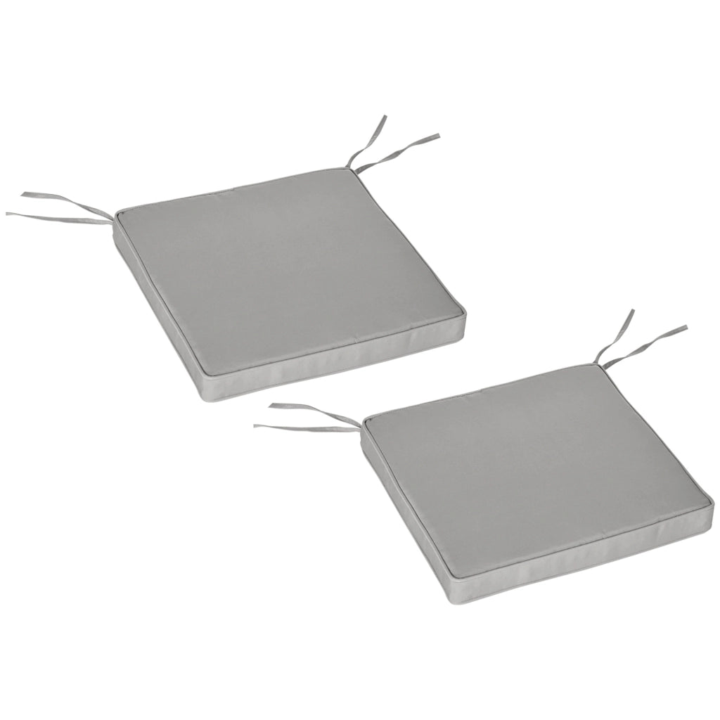 Cuscini per Poltrona da Giardino ¨C Minimal ¨C Grigio Chiaro 5 cm Poliestere