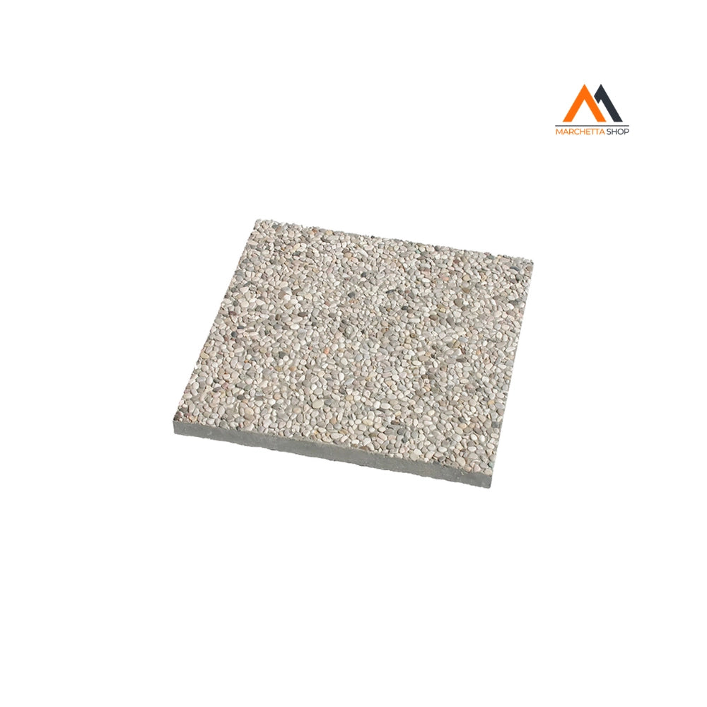 BASE GHIAINO LAVATO cm. 40 x 40
