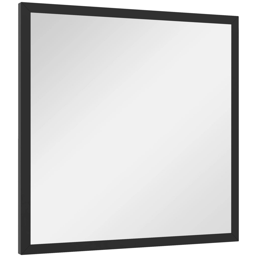 Specchio quadrato ¨C zephmum ¨C 50x50 cm nero legno