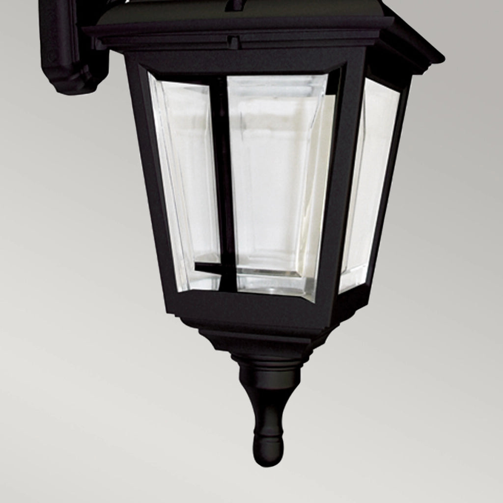 Applique esterna nera Kerry Elstead 1xE27 60W IP44