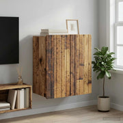 Mobiletto a muro Legno antico 59 x 31 x 64 cm 898243