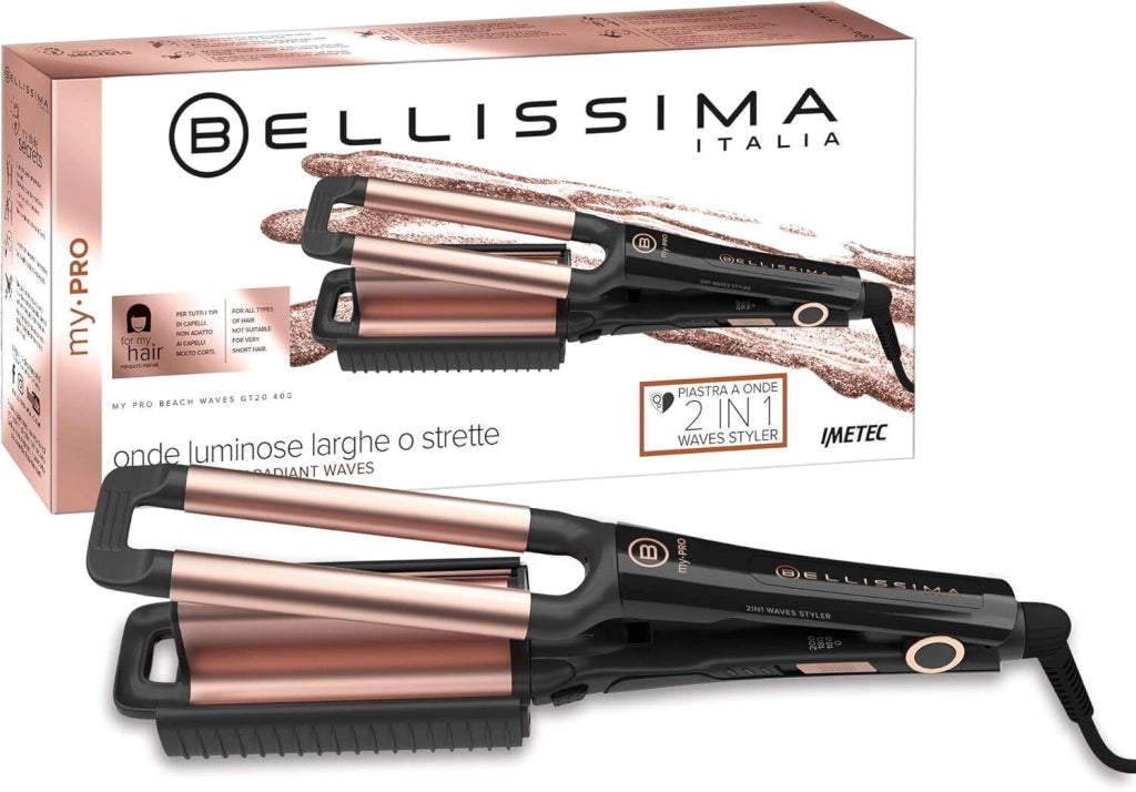 Imetec GT20 400 Ferro per ricci Caldo Nero 330 W 1,8 m