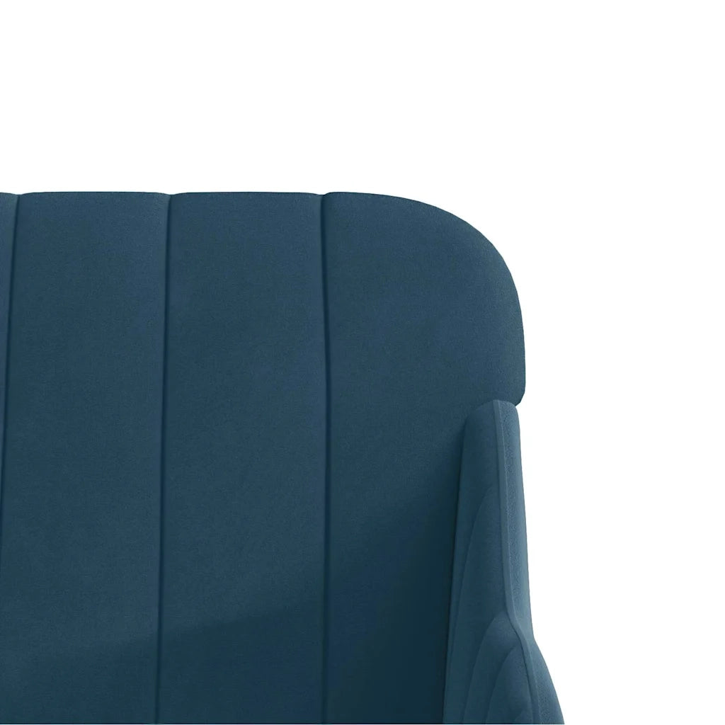 Poltrona Blu 63x76x80 cm Velluto 351463