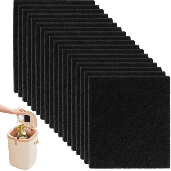 20 Filtro a Carbone Attivo per Cattile e Contenitori di Compost
