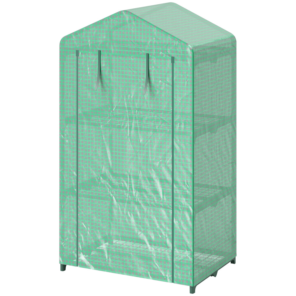 Serra Giardino 3 Livelli ¨C Minimal ¨C Verde 69x49x125 cm
