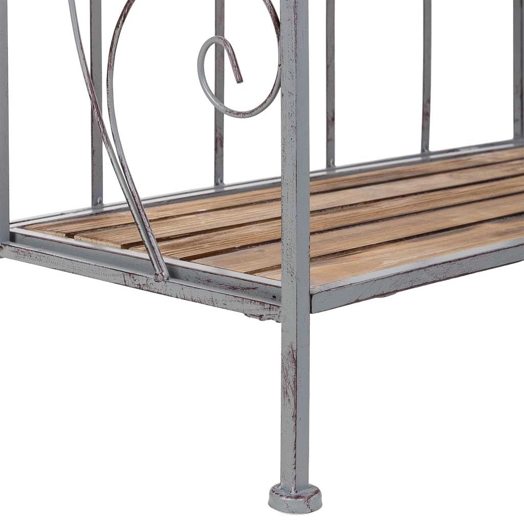 Mensola espositiva beige, 72x36x135h cm