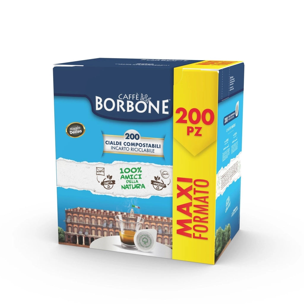 Caffè Borbone 44BNERADECISA200 cialda da caffè 200 pz