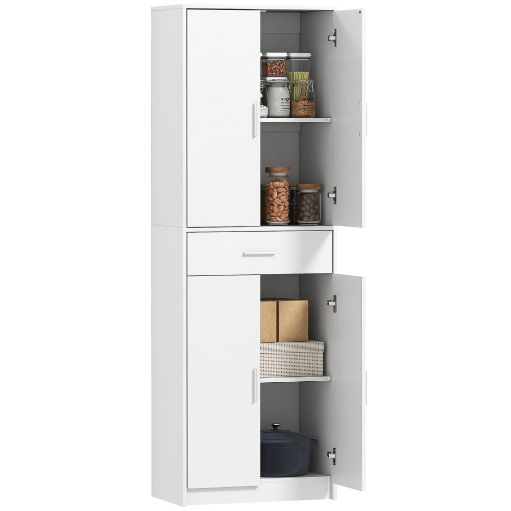 Armadio da cucina ¨C zephmum ¨C bianco, multistrato
