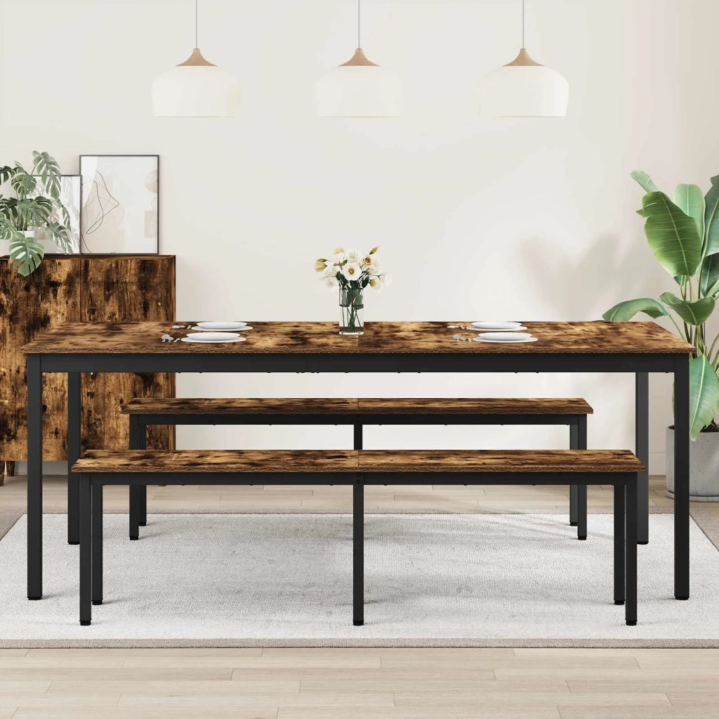 Tavoli da pranzo 2 pcs 200 x 100 x 75 cm Legno multistrato 3415386