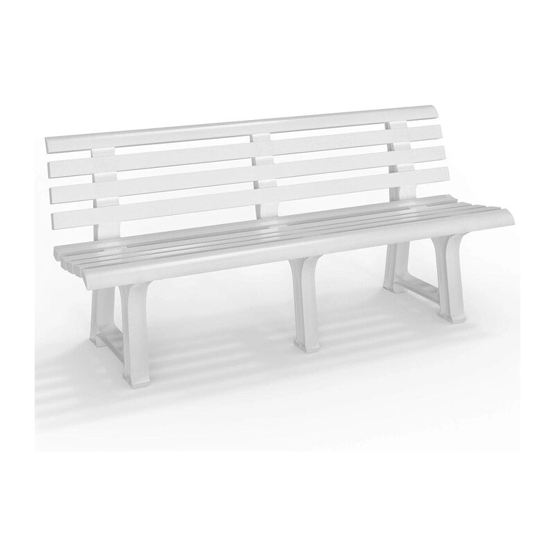 PANCHINA IN PLASTICA ISOTTA BIANCA- 1,0 pz