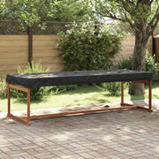 Copertura Tavolo Tinta unita Nero 262 x 102 x 15 cm Tessuto 4106128