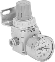 Regolatore di pressione per compressore di aria - Disegno a chiusura automatica - Regolatore di pressione per aria compressa - Formato compatto - Regolatore di vuoto professionale - Adatto per apparecchiature di aria compressa