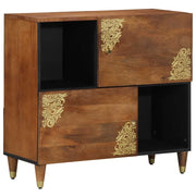 Credenza Marrone 80 x 33 x 75 cm Legno di mango massello 4018763