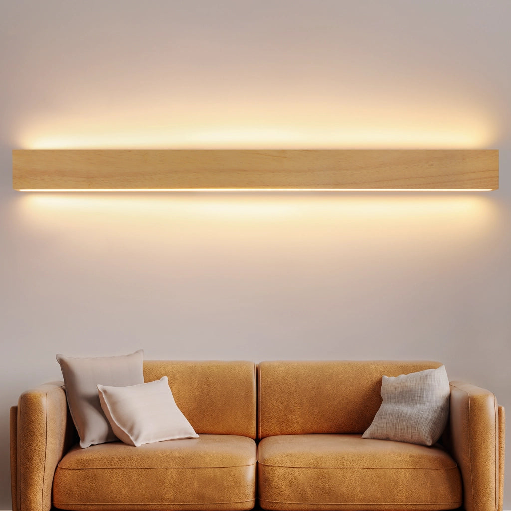 ZMH Lampada da parete a LED per interni da 100cm e 36W moderna con design su e giù per corridoio