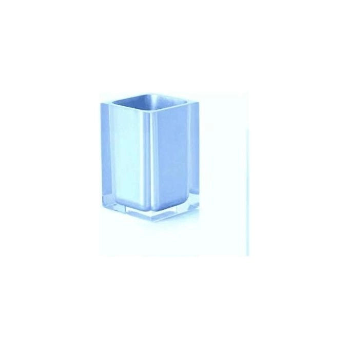Gedy Bicchiere portaspazzolini Rainbow Celeste