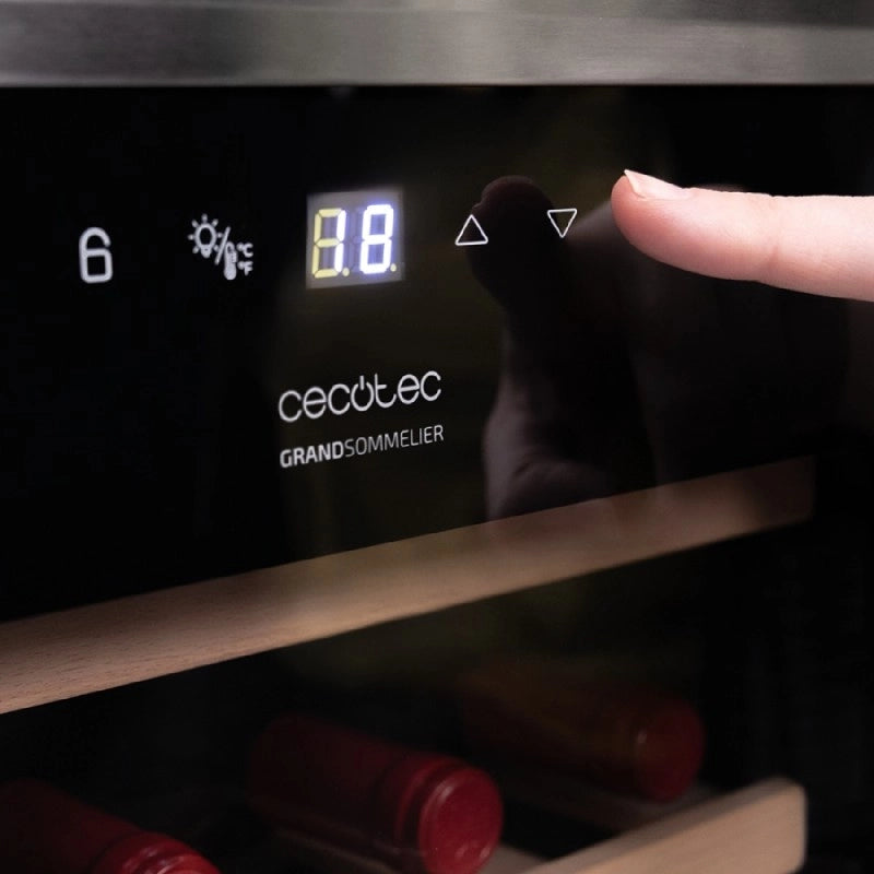 CECOTEC 02716 - Bolero GrandSommelier 34030 Inox Compressor