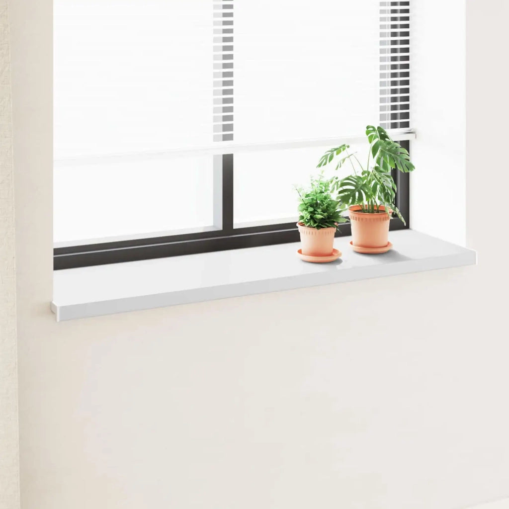 Soglia della Finestra Bianco 140 x 40 x 4,5 cm PVC 42046820