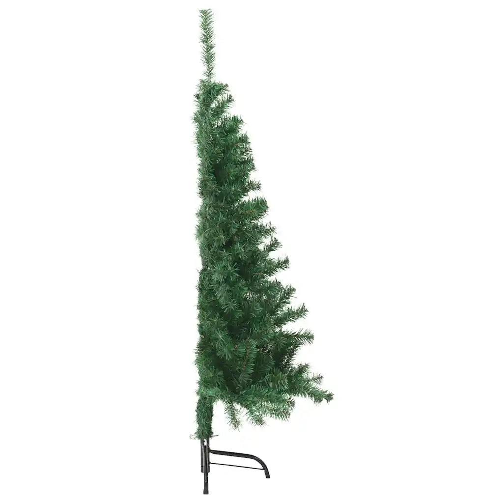 Albero di Natale | Decorazioni natalizie Artificiale Met¨¤ con Supporto Verde 150 cm PVC