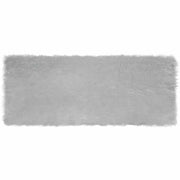 Tappeto in finta TAFALLA | Tappeto del soggiorno Grigio 80 x 200 cm Poliestere
