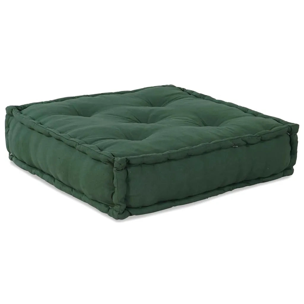 Divano modulare 4 pcs Verde Tessuto 3315079
