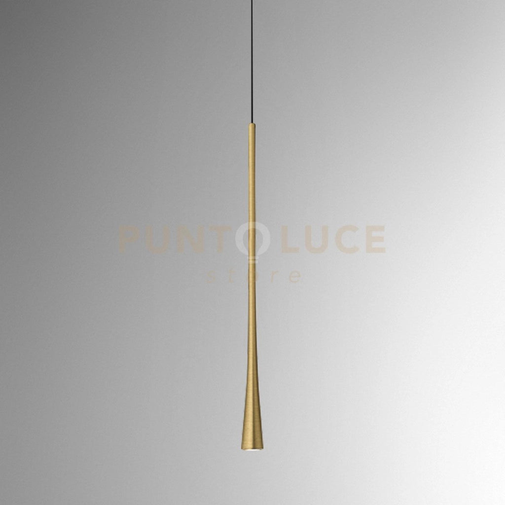 DAFNE S/G - SOSPENSIONE ORO IN ALLUMINIO A LED 213LM 3000K 7W