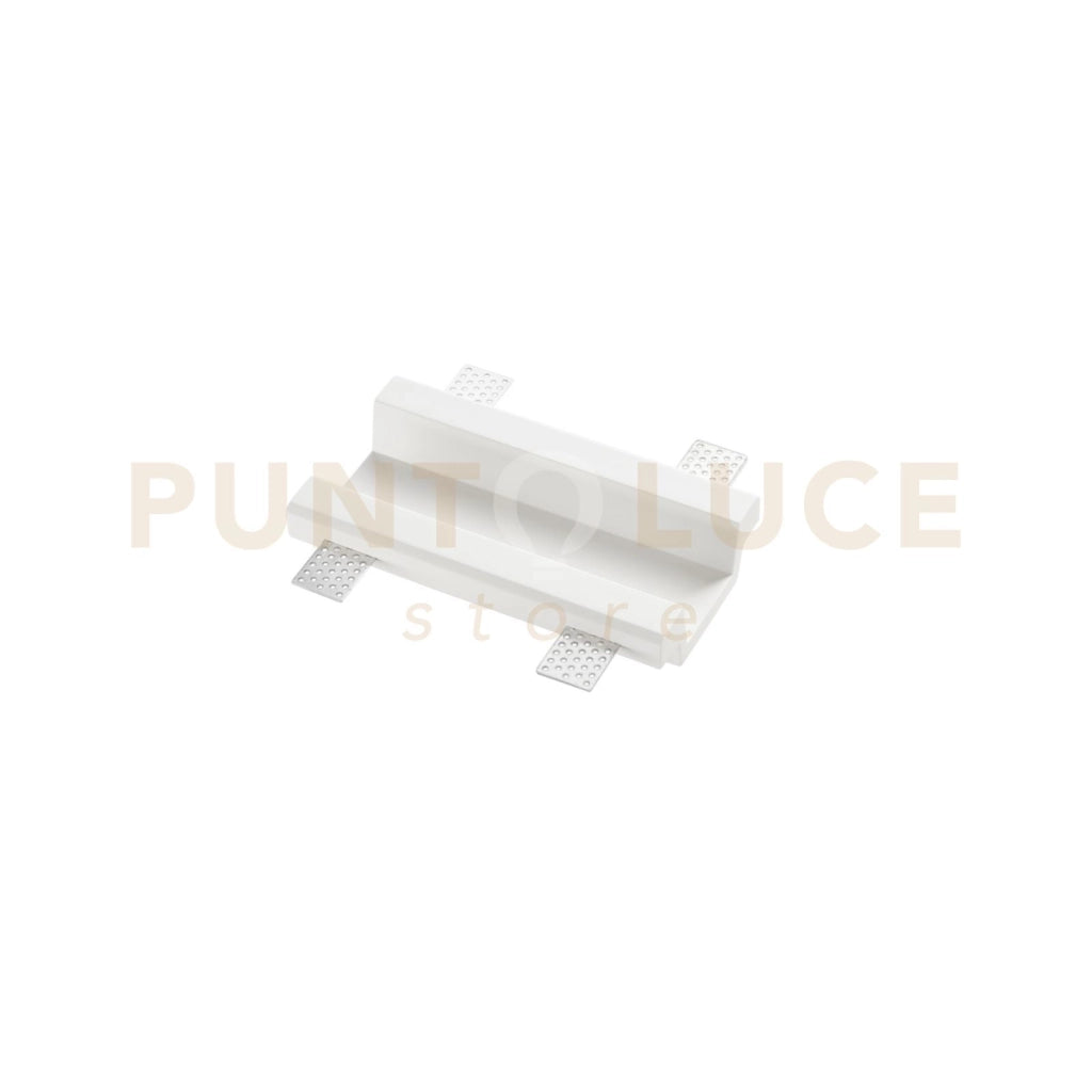 SISTEMA COMPONIBILE DA INCASSO SKILIFT BIANCO 20X11X4,5CM IN GESSO VERNICIABILE
