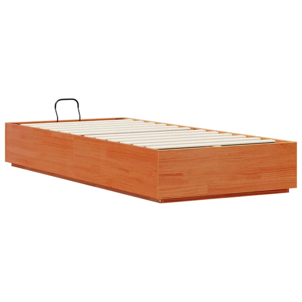 Letto ottomano Marrone Cera 100 x 200 cm 3418737