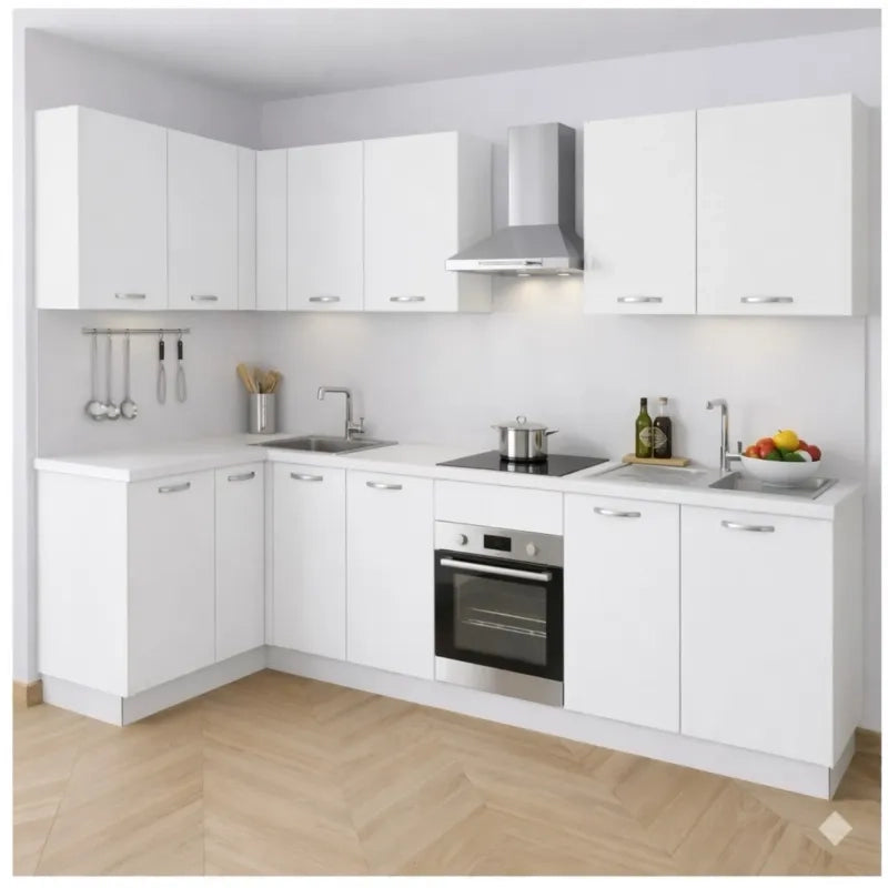 Mobile Base 90 Senza Anta. H 72 Cm L 90 Cm P 55.5 Cm. Spedizione In Kit Bianco
