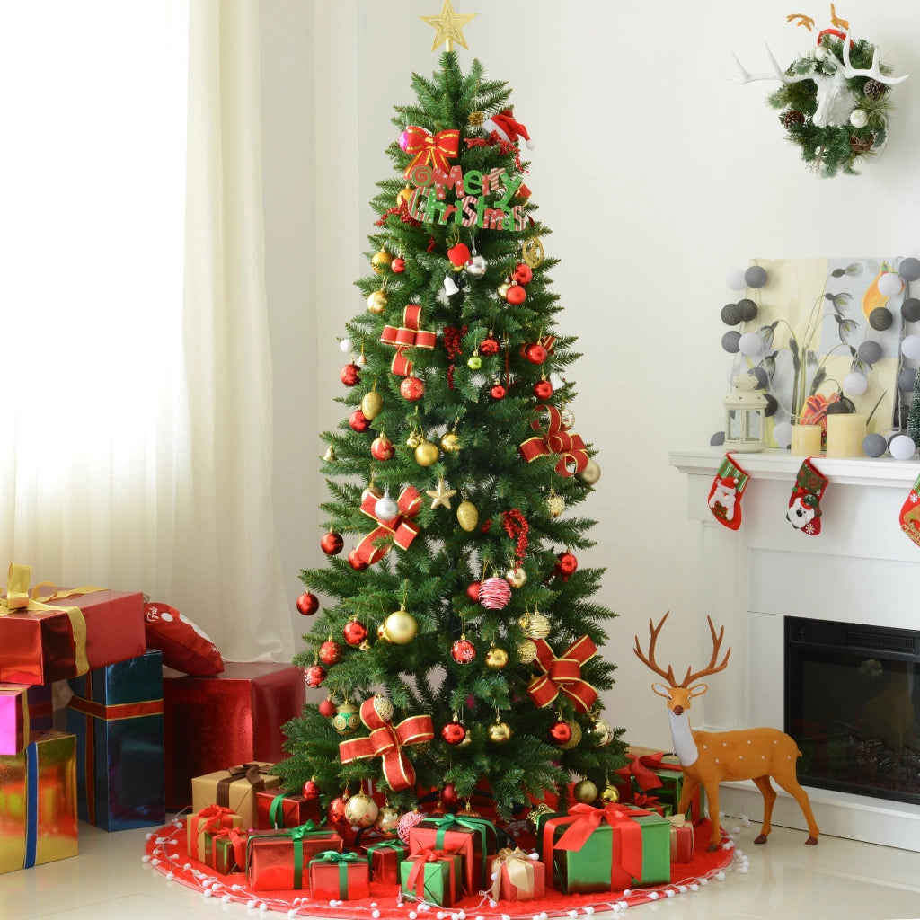 Albero di Natale Artificiale 210cm ¨C Minimal ¨C Verde