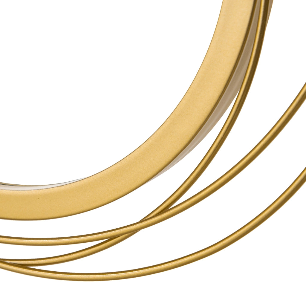 Set Specchi da Parete ¨C Xylo ¨C 4 Specchi Rotondi per Ingresso e Corridoio 107x4x56 cm