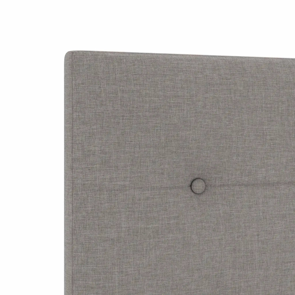 Letto box spring con materasso Tortora 80 x 200 cm Tessuto 3455221
