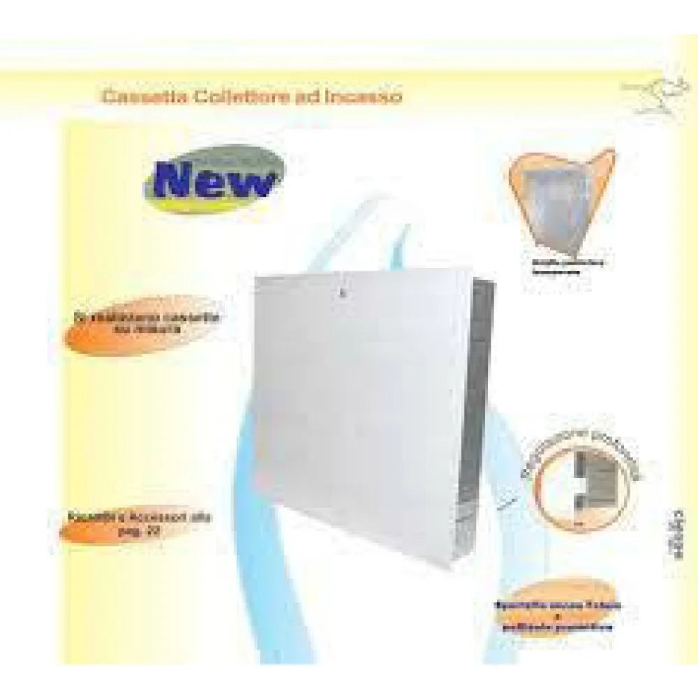Cassetta per collettore zincata cm.50x30x80 b07shlzsq4