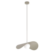 Lampada a sospensione RITUAL beige bianco 1xG9 Emibig