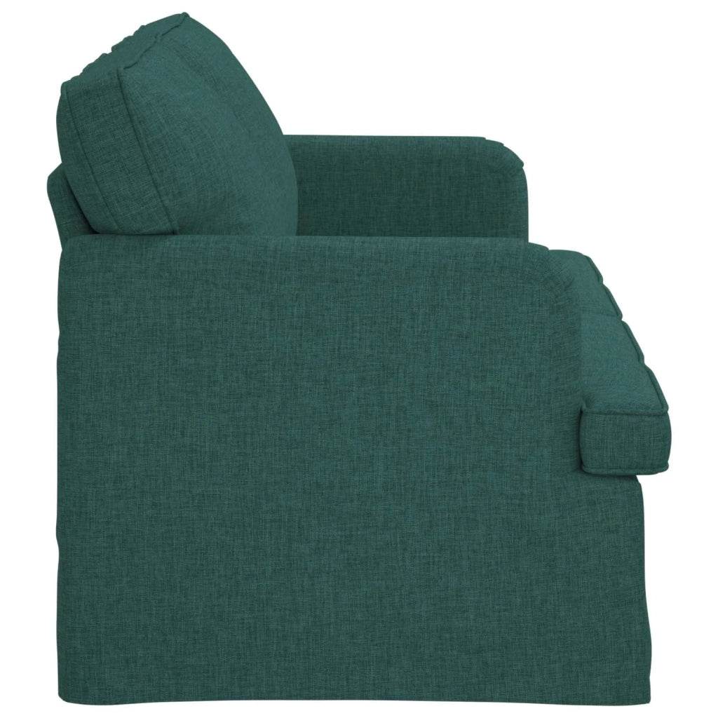 Divano Verde Scuro 162 x 80 x 85 cm Tessuto 42024493