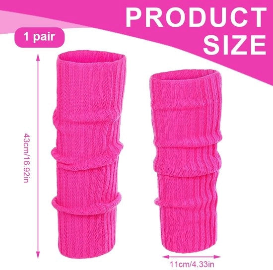 Accessori Retro per Donna - Misura Unica - Tessuto Stirato per Comfort - Colori Accattivanti - Epoca Disco 80/90