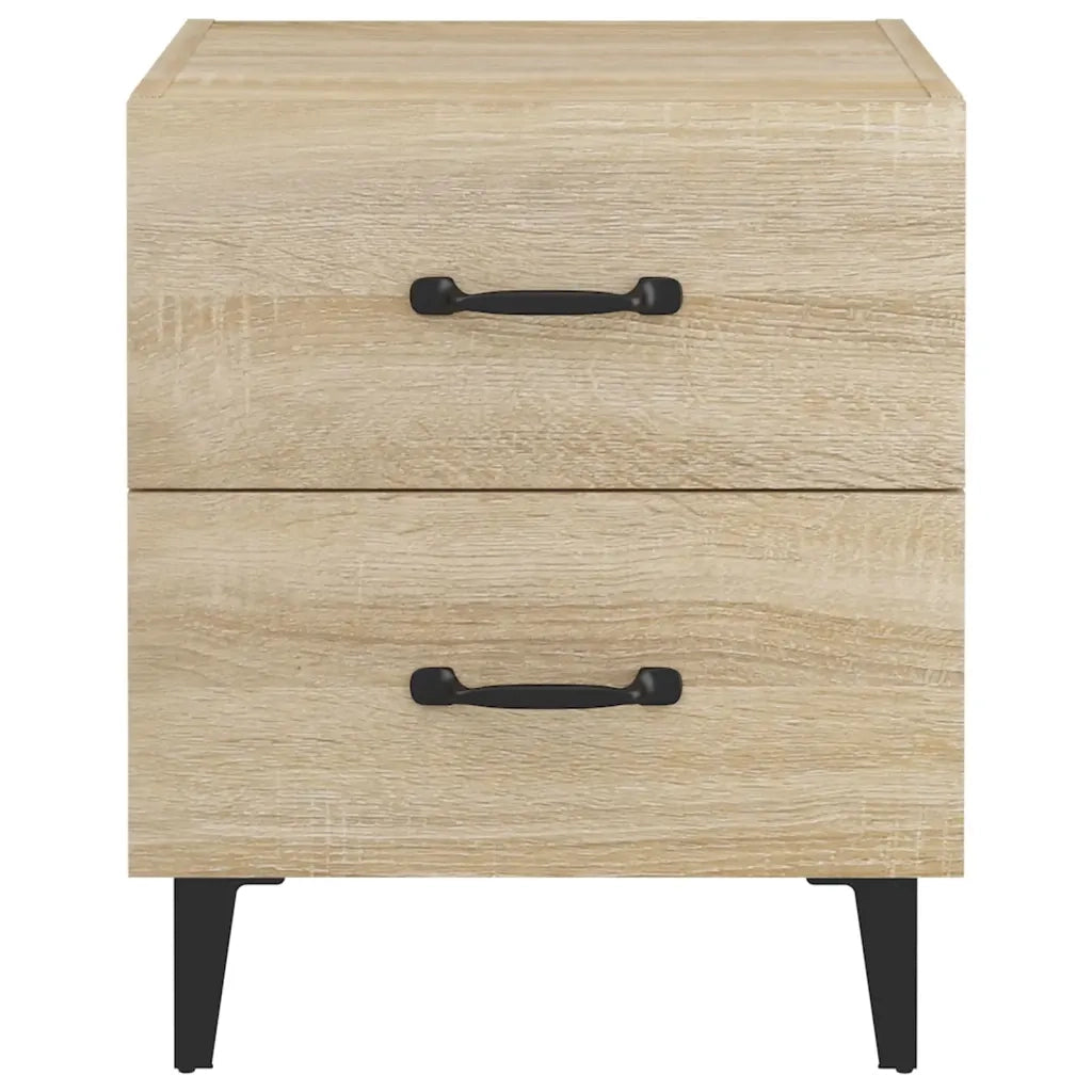 Comodini 2 pz in Rovere Sonoma 40x35x47,5 cm 811995