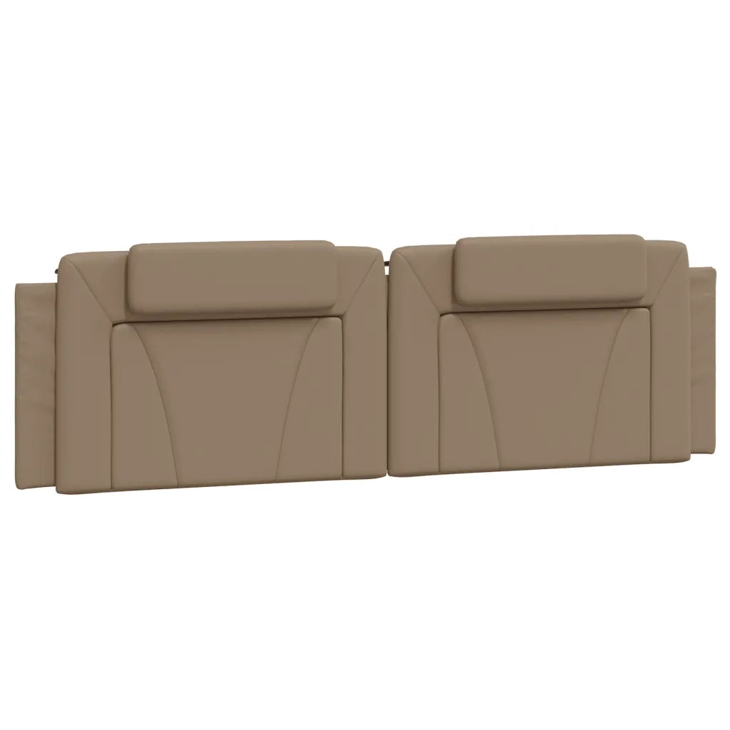 Cuscino Testiera Viana Cappuccino 180 cm in Similpelle 374808