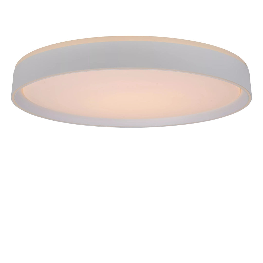 Plafoniera LED Lucide Nuria 50cm 36W bianca dimm.