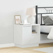 Armadio da Notte con cassetto 2 pcs Bianco 50 x 34,5 x 50 cm. 869579