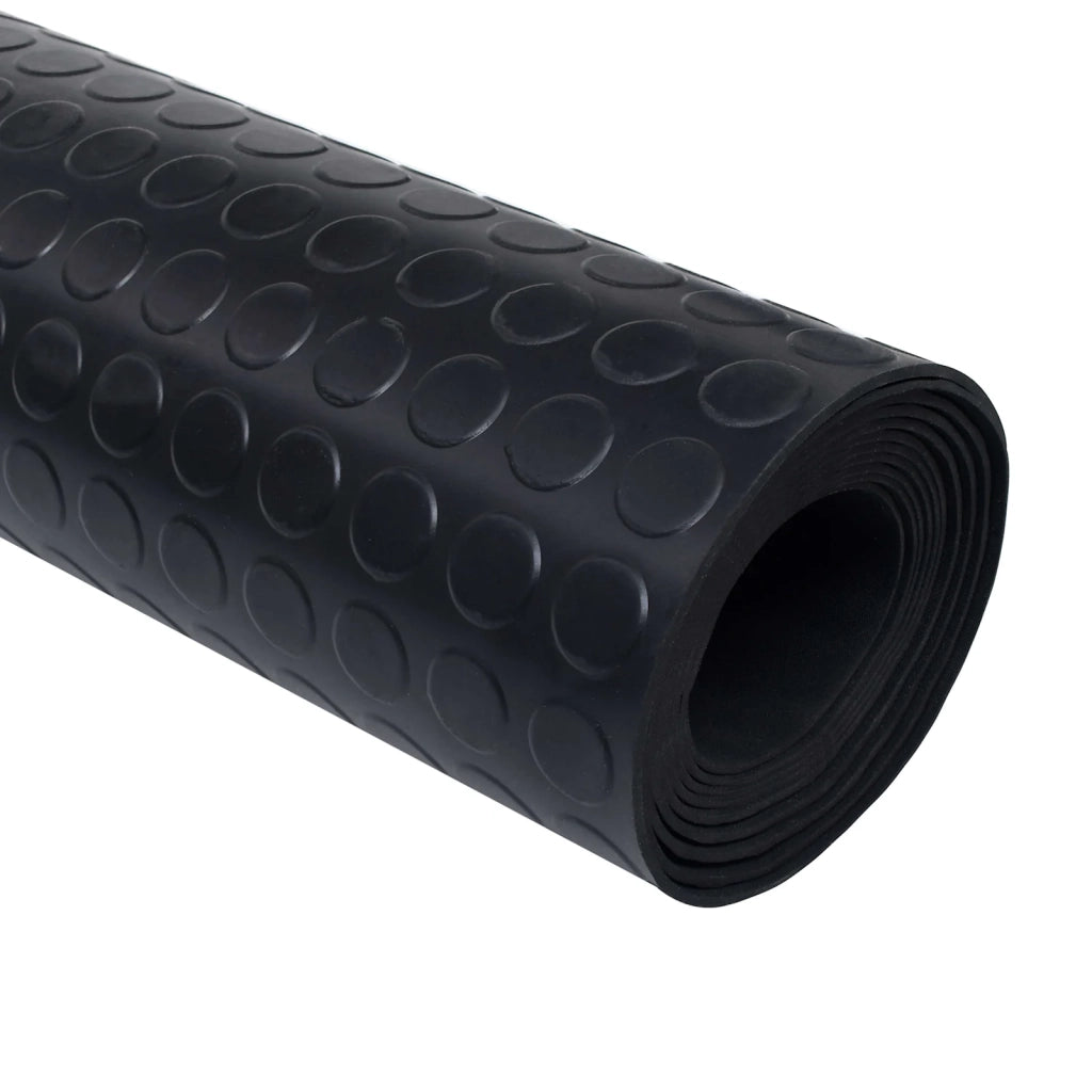 Tappeto per pavimento Nero 1,5 x 4 m Gomma