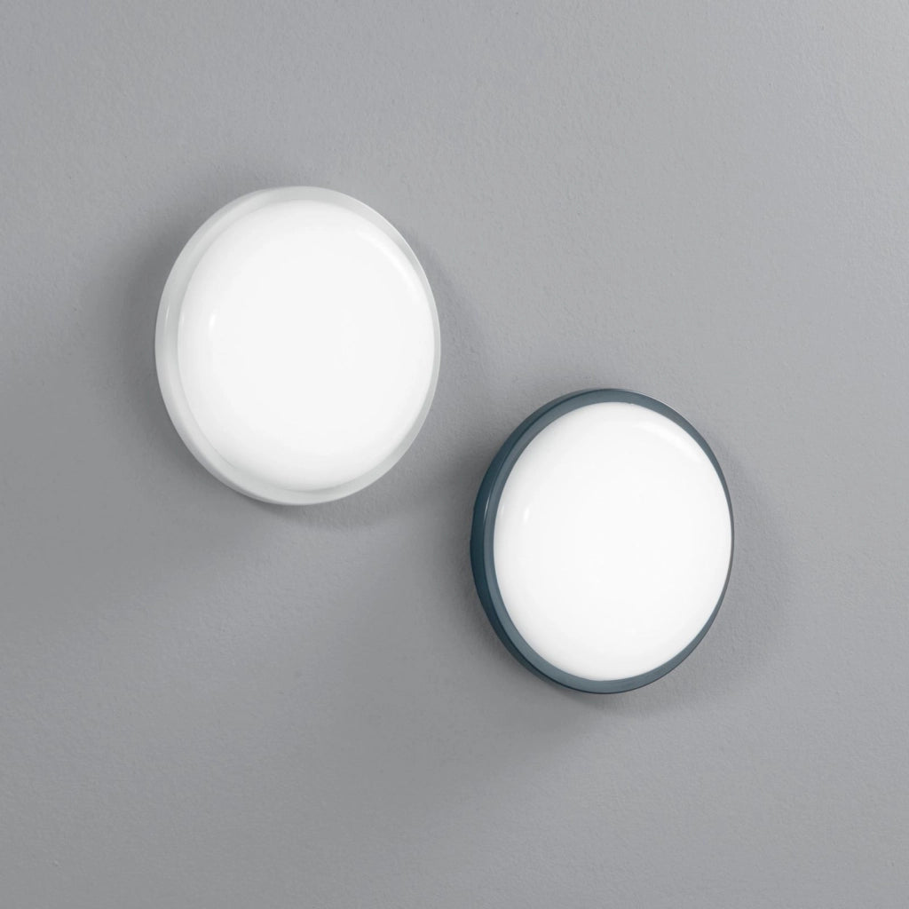 PLAFONIERA LED EVER BIANCA IN POLICARBONATO 20W 2500LM 3000K IP65 22,1X22,1X7,2 CM.