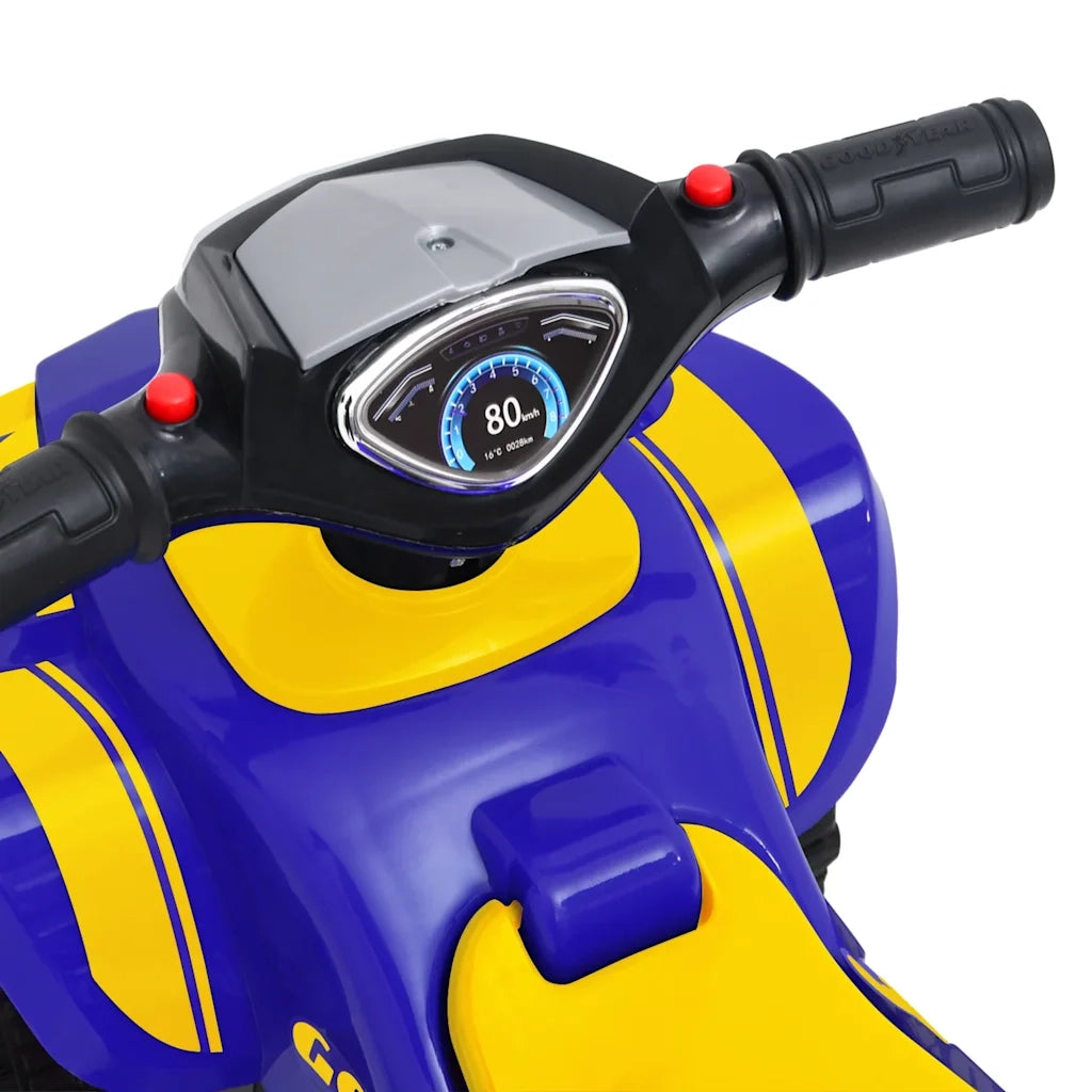 Quad Cavalcabile per Bambini Buon Anno Blu CFW2651766