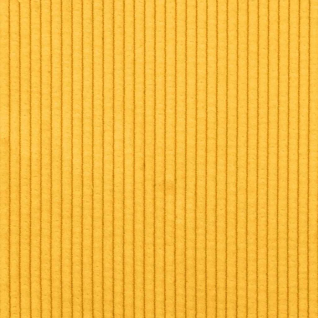 Divano Divanetto-Sofa Giallo Chiaro 140cm Tessuto di Velluto a Coste