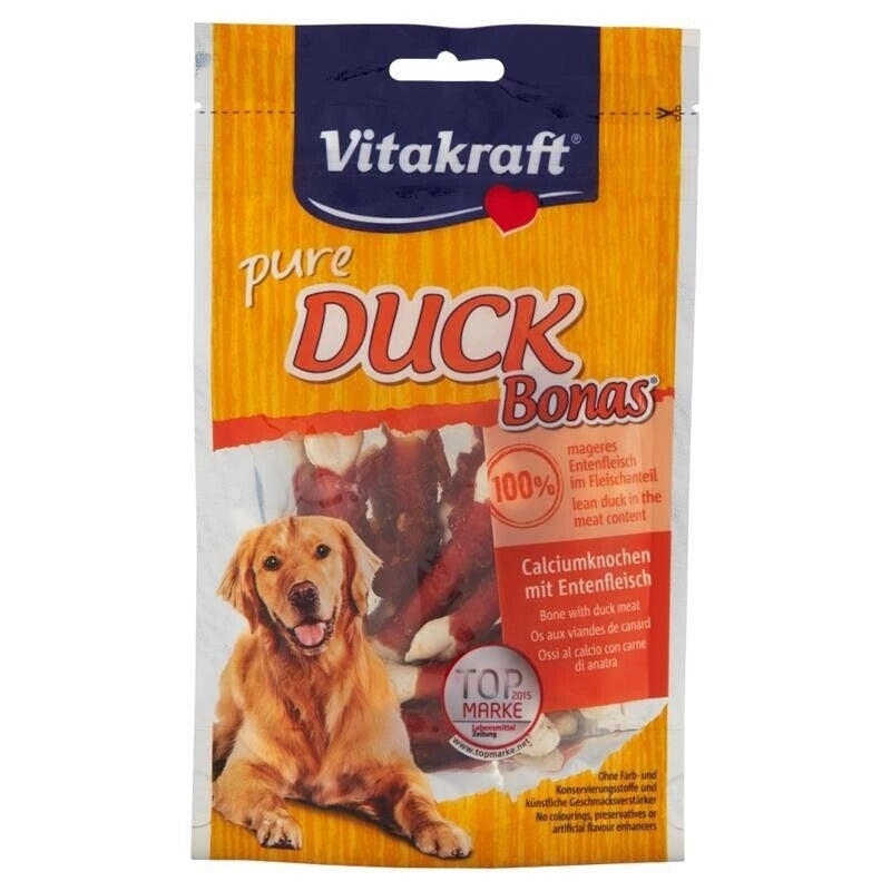 DUCK BONAS OSSI IN CONFEZIONE DA 80GR GUSTO ANATRA