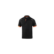 SPARCO POLO TOLEDO BLACK ORANGE TG M- 1,0 pz