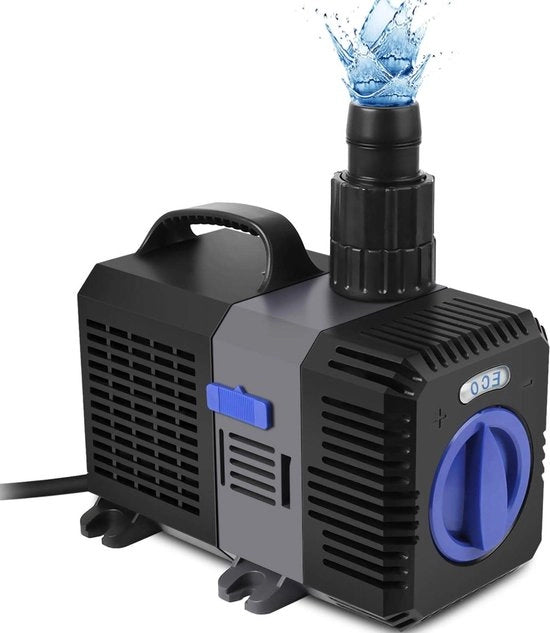 Pompa per vasca ecosostenibile da 3000L/H per vasche e laghetti