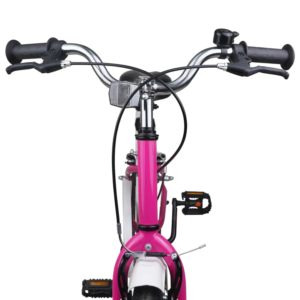 Bicicletta per Bambini | Bici per bambini 24 Pollici per 8-12 anni Rosa Bianco